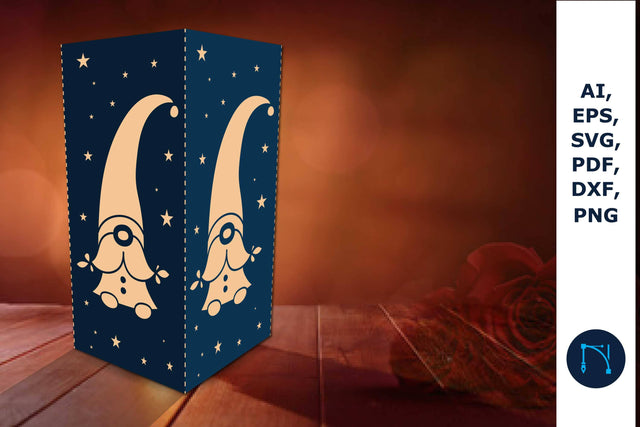 laser/Paper cut Gnome lantern SVG SVG MD JOYNAL ABDIN 
