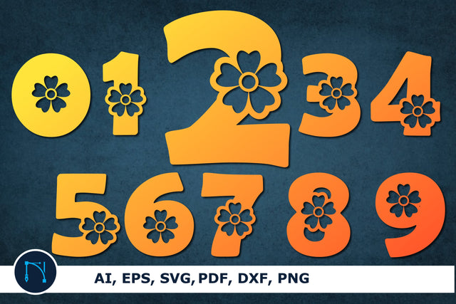 laser/paper cut Number 0-9 SVG bundle SVG MD JOYNAL ABDIN 