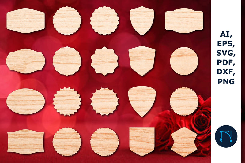 Laser/Paper Cut Sign Shape SVG Bundle SVG MD JOYNAL ABDIN 