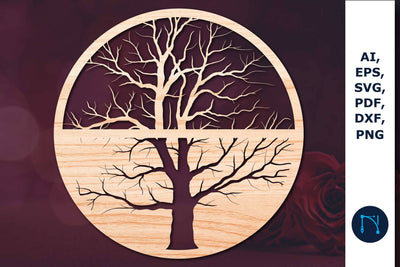 laser/Paper cut Tree of Life SVG SVG MD JOYNAL ABDIN 