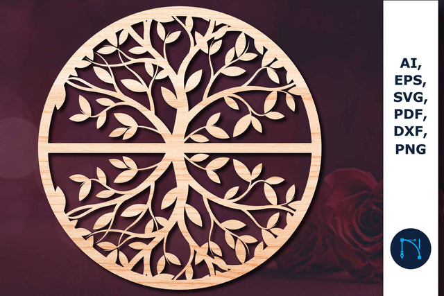 laser/Paper cut Tree of Life SVG SVG MD JOYNAL ABDIN 