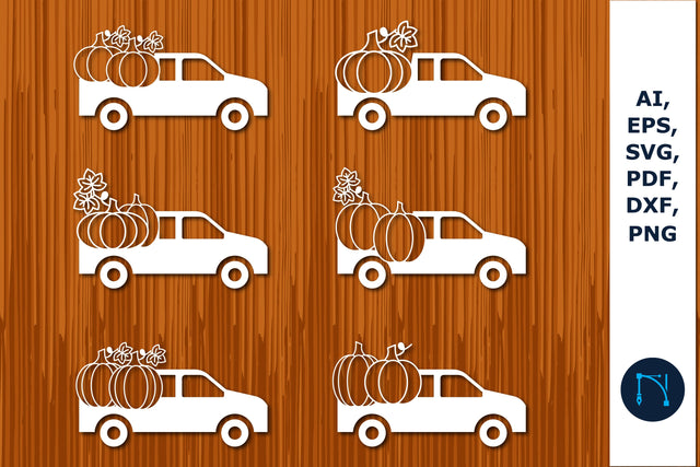 laser/paper cut Truck Pumpkin SVG bundle SVG MD JOYNAL ABDIN 