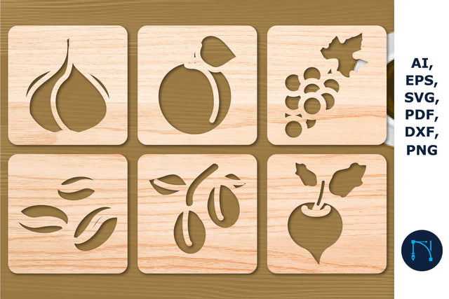 laser/Papercut Coasters SVG Bundle SVG MD JOYNAL ABDIN 