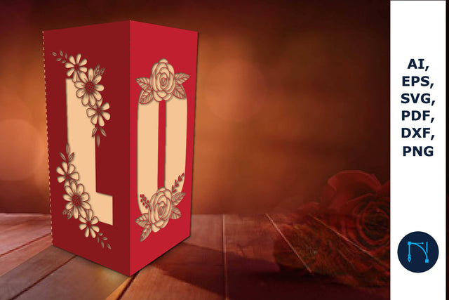 laser/Papr cut Valentine lantern SVG SVG MD JOYNAL ABDIN 