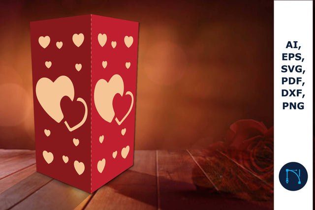 laser/Papr cut Valentine lantern SVG SVG MD JOYNAL ABDIN 