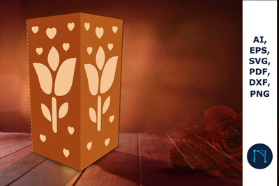 laser/Papr cut Valentine lantern SVG SVG MD JOYNAL ABDIN 