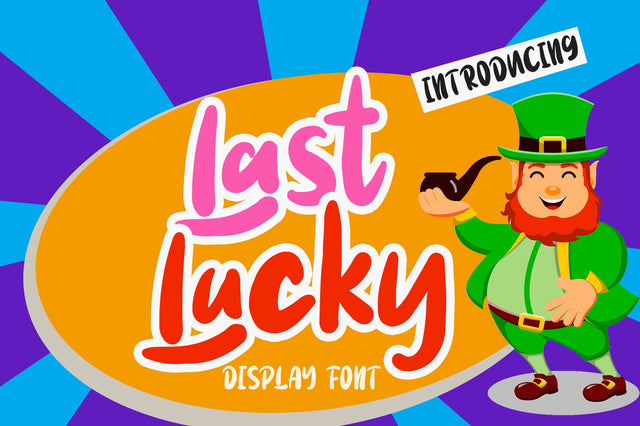 Last Lucky Font Wildan Type 
