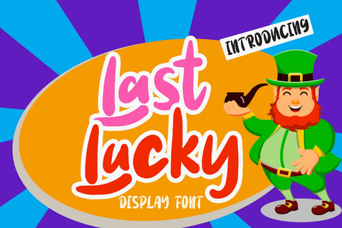 Last Lucky Font Wildan Type 