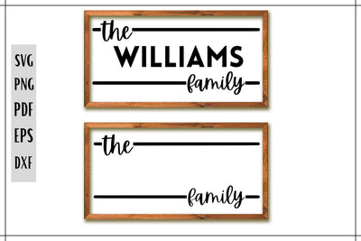 Last name Monogram SVG file SVG MockupSvgVenue 