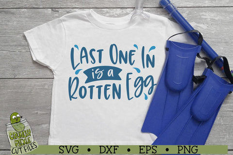 Last One In Is a Rotten Egg SVG Cut File SVG Crunchy Pickle 