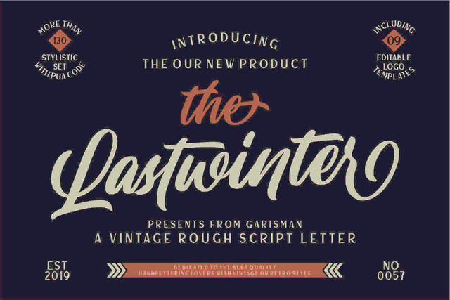 Lastwinter Font Garisman Studio 