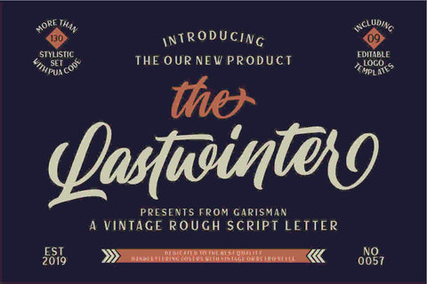 Lastwinter Font Garisman Studio 