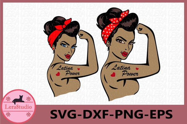 Latina Power SVG SVG Lerastudio 