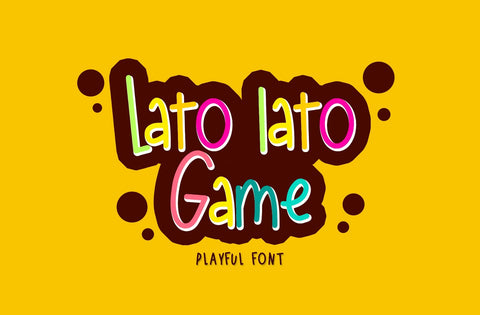 Lato Lato Game Font Yuby 