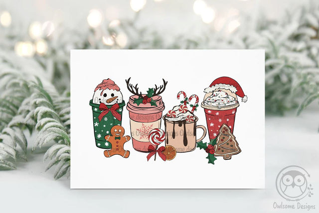 Latte Christmas Sublimation Sublimation LAM HOANG THUY 