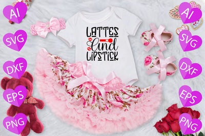 Lattes and Lipstick SVG CraftlabSvg29 