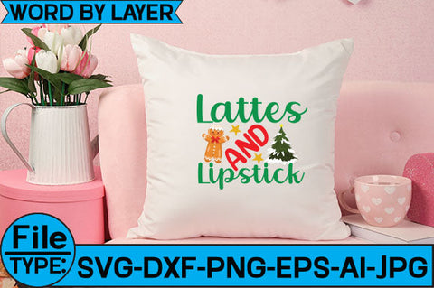 Lattes and Lipstick SVG Cut File SVG Studio Innate 