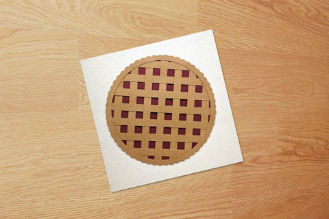 Lattice Crust Pie SVG Designed by Geeks 