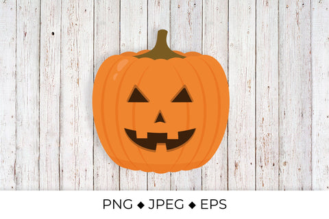 Laughing Halloween Pumpkin. Cute cartoon Jack-o'-Lantern Sublimation LaBelezoka 