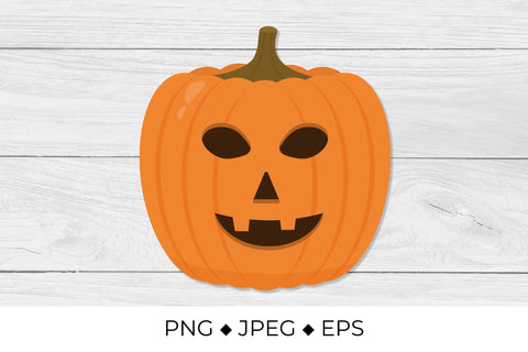 Laughing Halloween Pumpkin. Cute cartoon Jack-o'-Lantern sublimation Sublimation LaBelezoka 