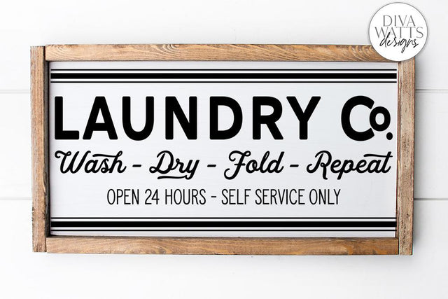 Laundry Co SVG SVG Diva Watts Designs 