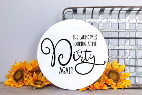 Laundry Room Sign SVG Bundle I Funny Laundry SVG Bundle SVG Happy Printables Club 