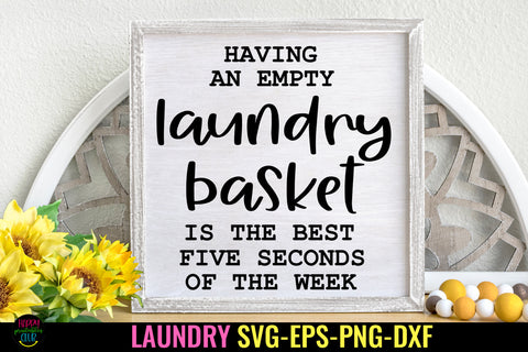 Laundry Room Sign SVG Bundle I Funny Laundry SVG Bundle SVG Happy Printables Club 