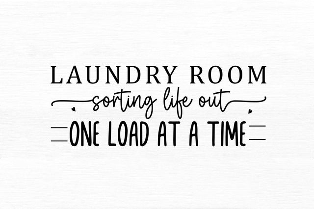 Laundry room sorting life out one load at a time SVG SVG Regulrcrative 