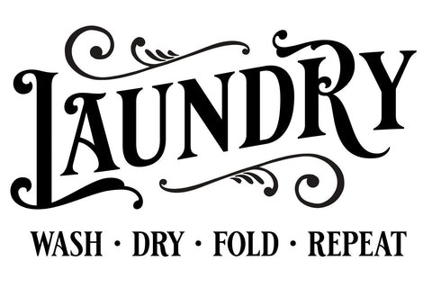 Laundry Room SVG | Farmhouse Laundry Sign SVG B Renee Design 