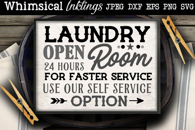 Laundry Room SVG SVG Whimsical Inklings 