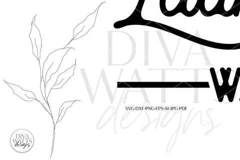 Laundry Service Co SVG | Vintage Laundry Room Design SVG Diva Watts Designs 