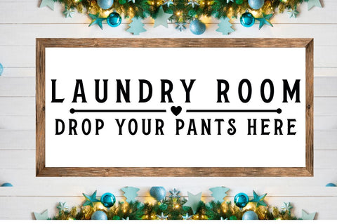 Laundry Sign SVG Bundle SVG DESIGNISTIC 