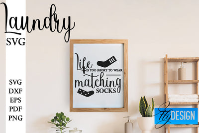 Laundry SVG | Home Design SVG | Family Quotes SVG Fly Design 