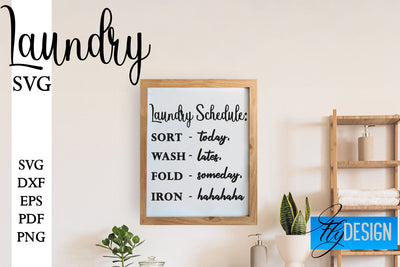 Laundry SVG | Home Design SVG | Family Quotes SVG Fly Design 