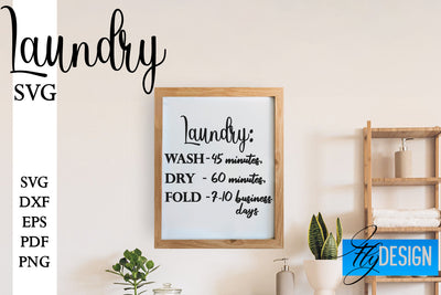 Laundry SVG | Home Design SVG | Family Quotes SVG Fly Design 