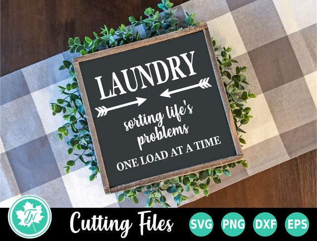 Laundry SVG | Laundry Room SVG | Sorting Lifes Problems SVG TrueNorthImagesCA 