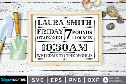 Laura smith friday 07 02 2021 7 pounds SVG Design SVG Regulrcrative 