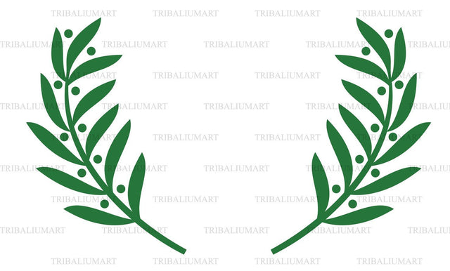 Laurel leaf SVG TribaliumArtSF 