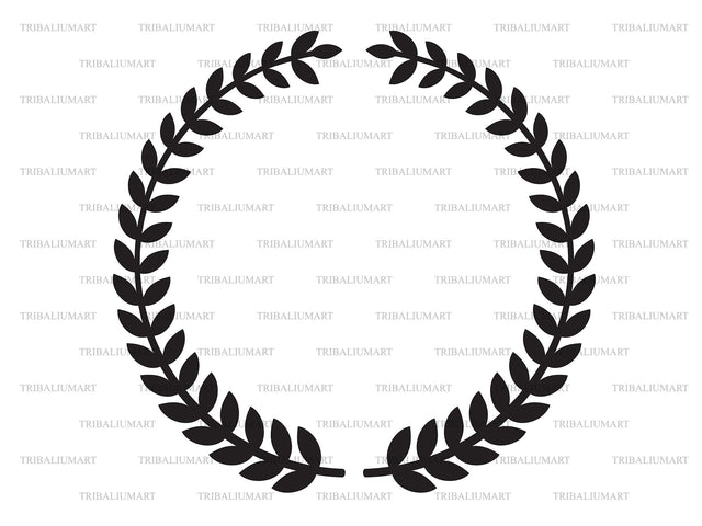 Laurel wreath SVG TribaliumArtSF 