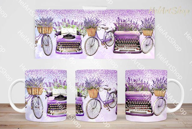 Lavender Mug PNG Sublimation | 11Oz Mug Png Sublimation _HelArtShop_ 