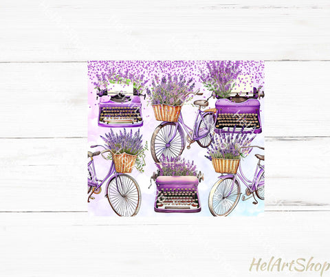 Lavender Tumbler PNG Sublimation, SKINNY TUMBLER Png Sublimation _HelArtShop_ 