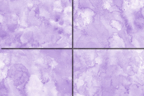 Lavender Watercolor Digital Paper / Textures / Backgrounds Digital Pattern VR Digital Design 