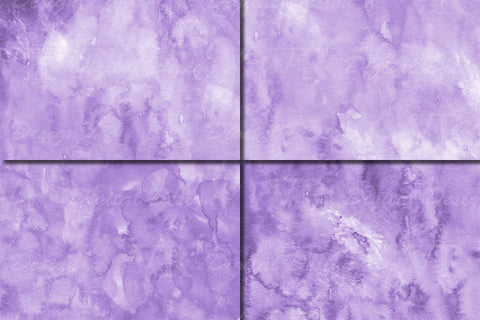 Lavender Watercolor Digital Paper / Textures / Backgrounds Digital Pattern VR Digital Design 