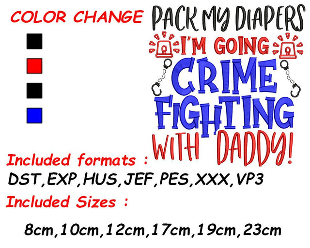 Law Enforcement, Embroidery Design, Police, Police Officer, Digitized Embroidery, Police Designs Embroidery/Applique DESIGNS SVG Digital Designer 