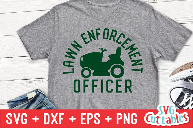 Lawn Enforcement Officer SVG Svg Cuttables 