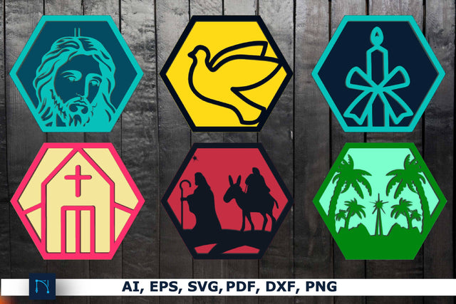 Layer 3D Jesus Multilayer SVG Bundle SVG MD JOYNAL ABDIN 