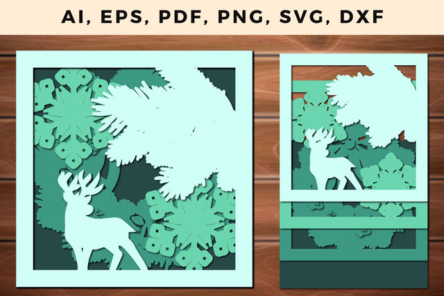 layer CHRISTMAS ORNAMENTS Craft File svg, Multilayer Laser Cut Files, SVG, 3D Designs SVG MD JOYNAL ABDIN 