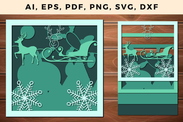layer CHRISTMAS ORNAMENTS Craft File svg, Multilayer Laser Cut Files, SVG, 3D Designs SVG MD JOYNAL ABDIN 