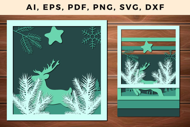 layer CHRISTMAS ORNAMENTS Craft File svg, Multilayer Laser Cut Files, SVG, 3D Designs SVG MD JOYNAL ABDIN 
