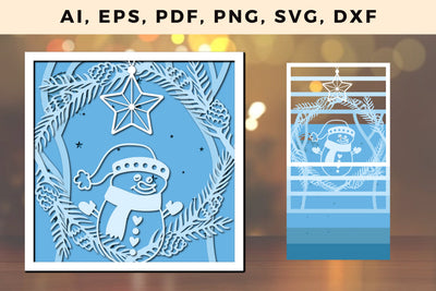 layer CHRISTMAS ORNAMENTS Craft File svg, Multilayer Laser Cut Files, SVG, 3D Designs SVG MD JOYNAL ABDIN 